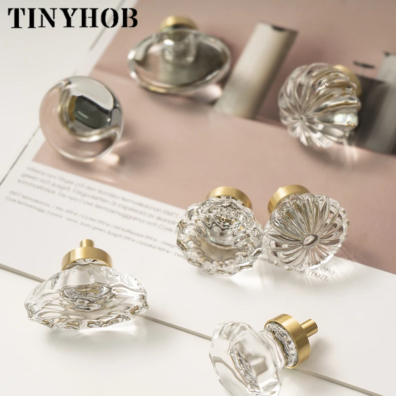 botao multi crystal drawer clear knobs armario 05