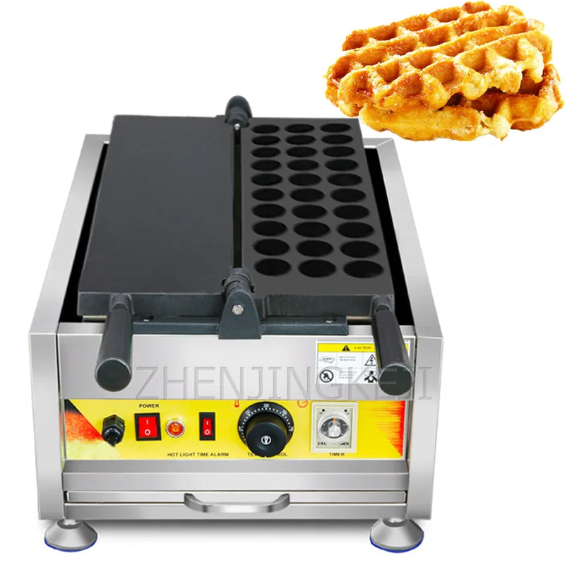 

Waffle Maker 220V/110V Stainless Steel Muffin Spherical Round Takoyaki Machine Snack Milk Tea Shop Set Up A Stall Commercial