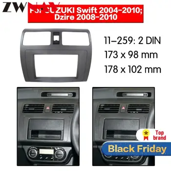 

Car DVD Player frame For 2004-2010 SUZUKI SWIFT 2DIN Auto AC Black LHD RHD Auto Radio Multimedia NAVI fascia