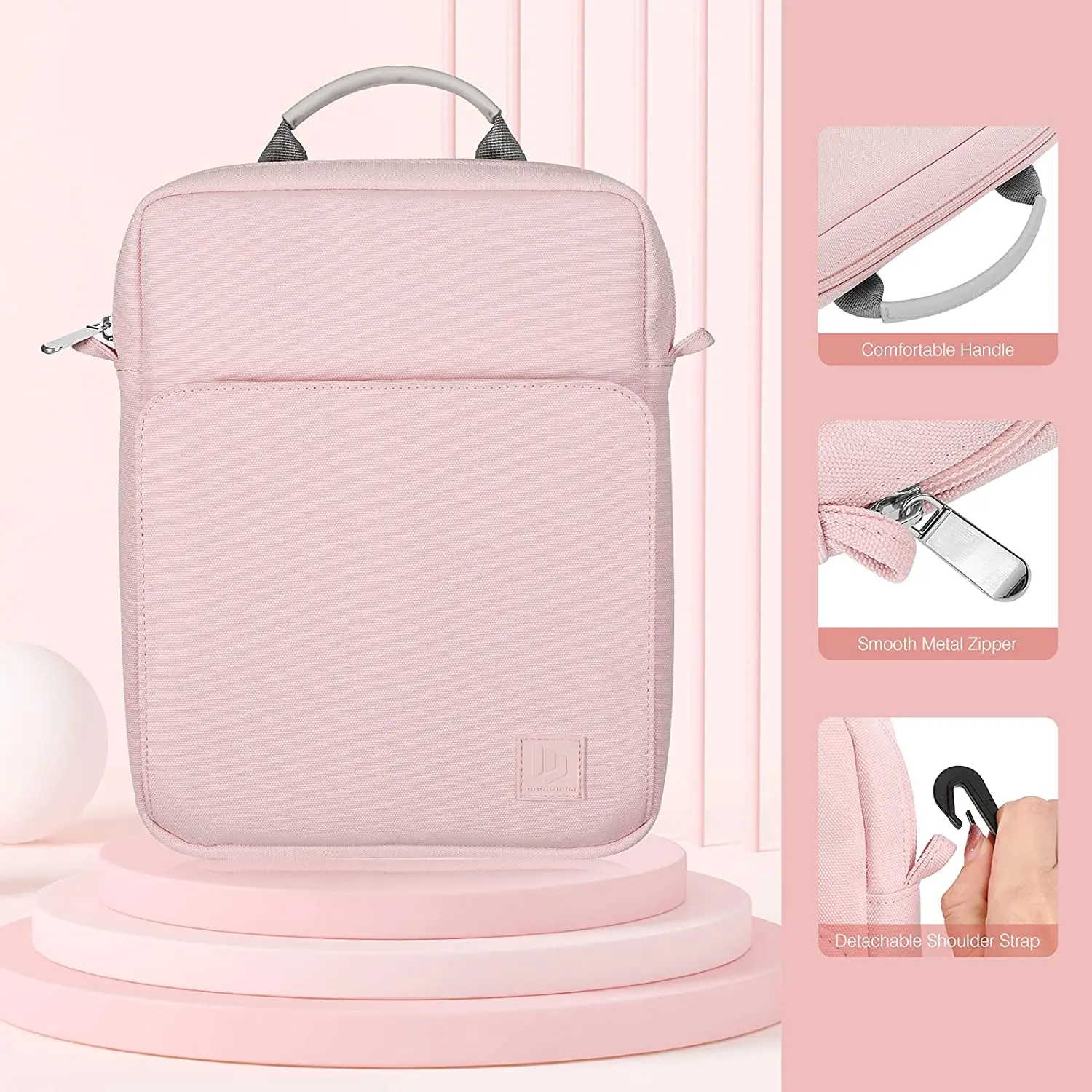 Polegada Bolsa do Portátil Case de Ombro Tablet para Ipad Pro 11 2023 Ipad Air Mini Tablet Samsung Pasta Bolsa 911 - Imagem 2