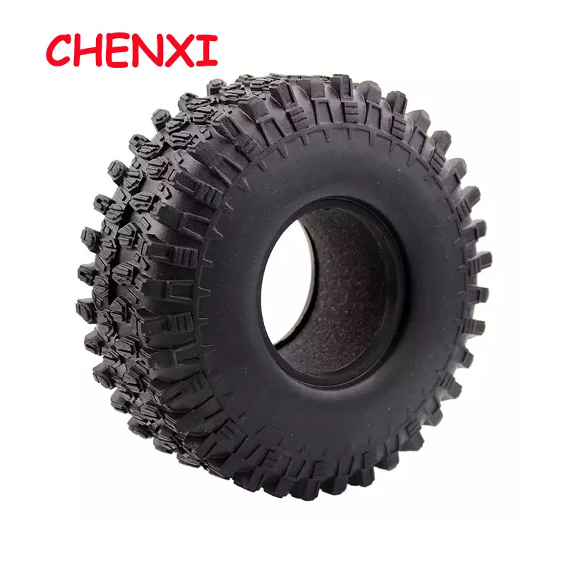 

4PCS 120MM 1.9" Rubber Rocks Tyres / Wheel Tires for 1:10 RC Rock Crawler Axial SCX10 90046 AXI03007 D90 D110 TF2 Traxxas TRX4