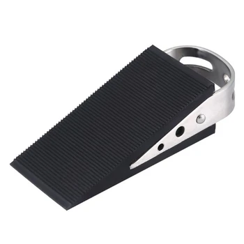 

Rubber Stainless Steel Door Suction Safety Thickening Anti-Collision Floor Door Handle Protection Child Safety Home Office