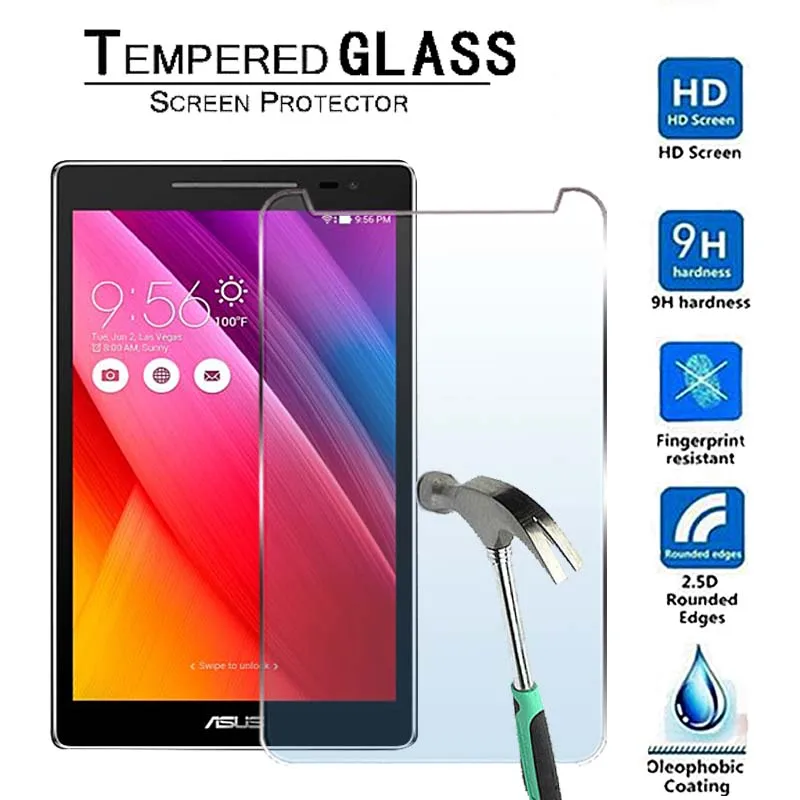 

For Asus ZenPad S 8.0 Z580C Z580CA-9H Premium Tablet Tempered Glass Screen Protector Film Protector Guard Cover