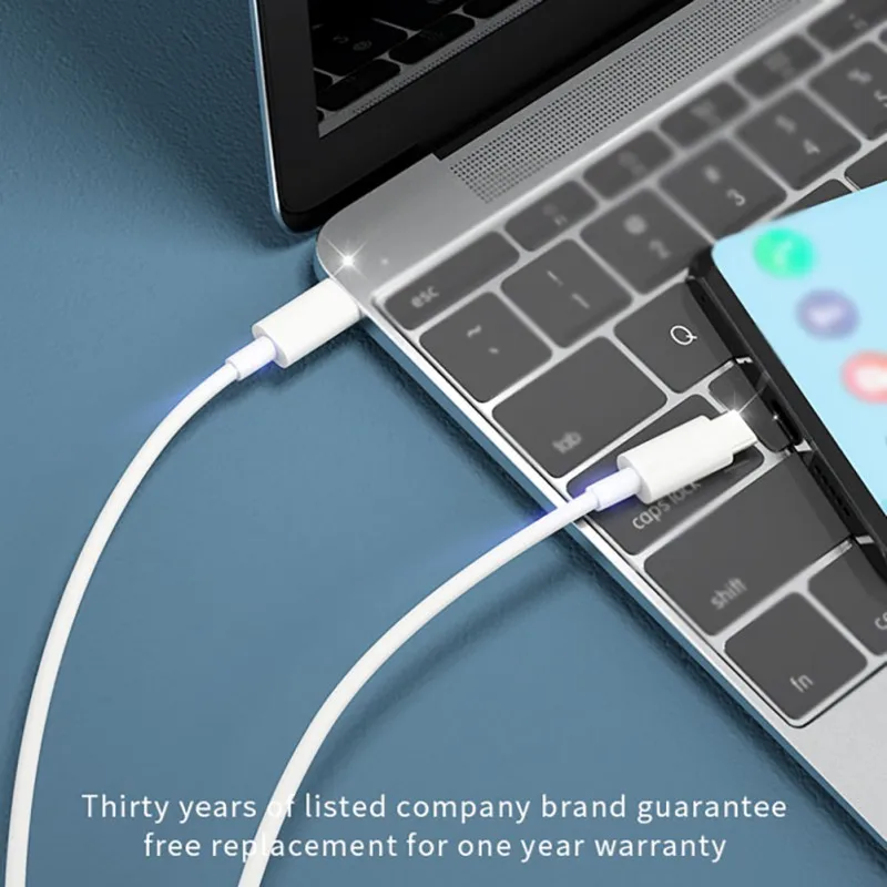 

Type-C To C Support PD Quick Charge Practical Durable For Huawei AND MI Data Cables Pnone Accessories