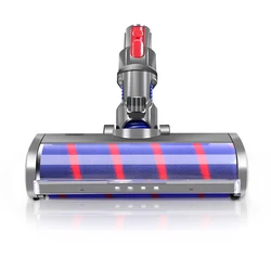 Brosse à rouleau électrique motorisée pour aspirateurs dyson V7 V8 V10 V11, tête de moteur à plancher moelleux, pièces détachées 