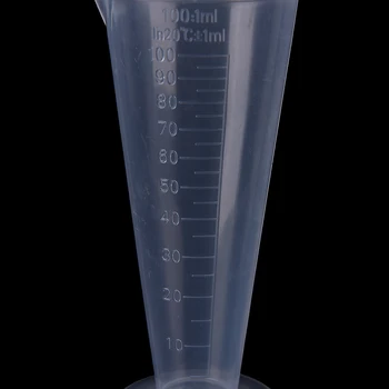 

1PC 100ml Transparent Cup Plastic Measuring Cup Measuring Tools For bake Kitchen Tools
