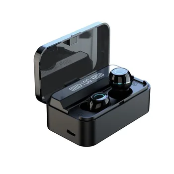 

G09 Earphones Bluetooth 9D Stereo Wireless Waterproof LED Display Sports