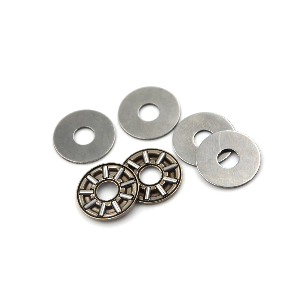 50 PCS AXK0821 Thrust Needle Roller Bearing With Two Washers 8mm x 21mm x 2mm