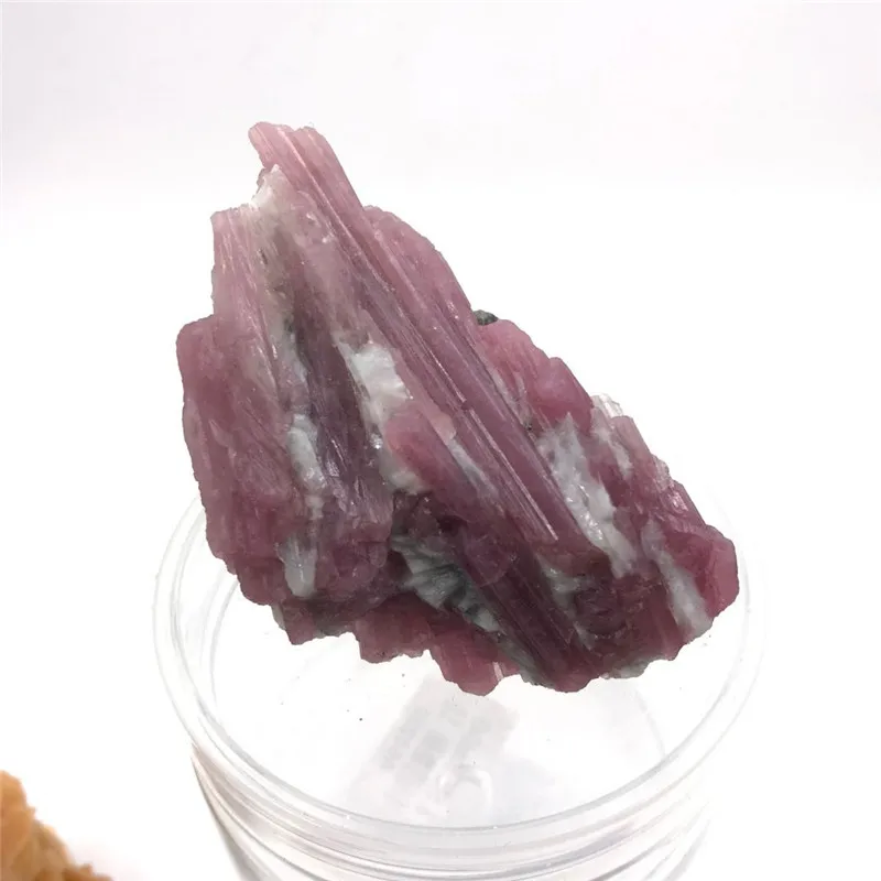 

Natural Rare Pink Tourmaline Raw Ore Tourmaline Crystal Specimen Raw Ore Healing Crystals Natural Stones and Minerals