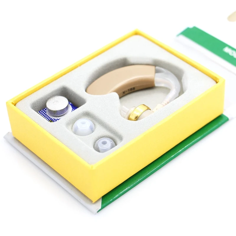 Profession X-168 Tone Adjustable Hearing Aids Aid Behind The Ear Sound Amplifier Profession X-168 Tone Adjustable Hearing Aids Aid Behind The Ear Sound Amplifier