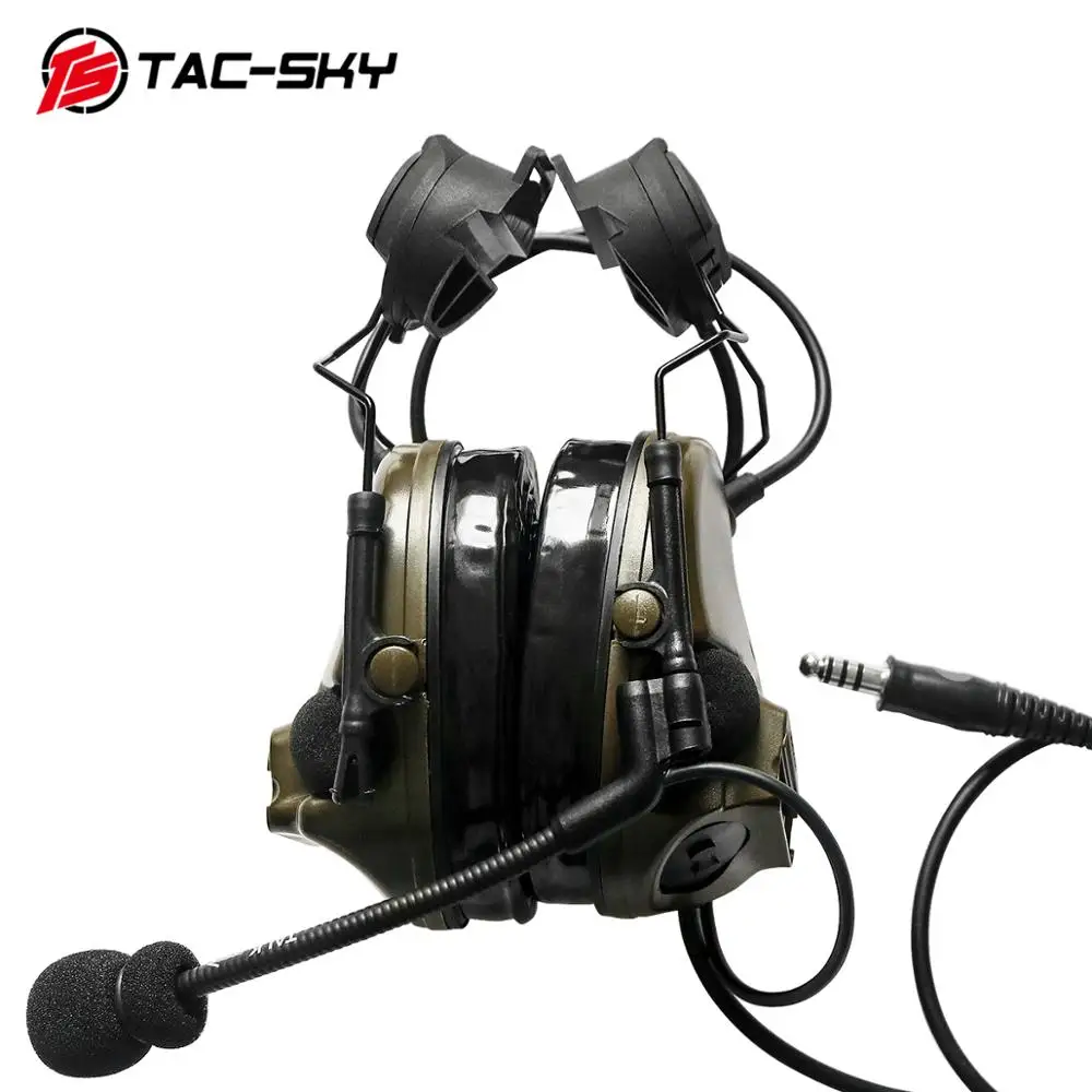 Аксессуары для шлема COMTAC III силиконовые наушники уличная охотничья Спортивная