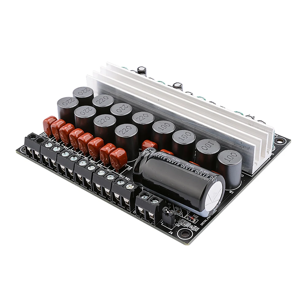 Aiyima Tpa3116 Placa Amplificador 50w 100w 5.1 Canais de Áudio Potência Amplificadores de Som Placa Dc1224v Faça Você Mesmo para o Teatro em Casa