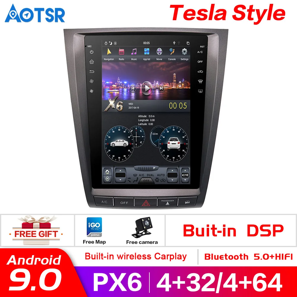 Flash Deal Tesla style Android 6.0 8.1 9.0 4+64G Car GPS Navi car No DVD Player For Lexus GS GS300 GS460 GS450 GS350 radio auto head unit 0 Flash Deal Tesla style Android 6.0 8.1 9.0 4+64G Car GPS Navi car No DVD Player For Lexus GS GS300 GS460 GS450 GS350 radio auto head unit 0