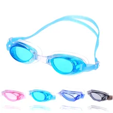 Летние новые стильные водонепроницаемые очки для плавания Анти-туман ПВХ цельные очки высокой четкости взрослые очки производители кто