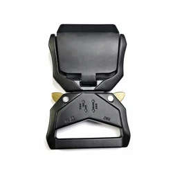 Fivela de cinto para homens 38mm liberação rápida mochila tático fivela clipe de cinto ajustável liga de alumínio metal fivelas conjunto