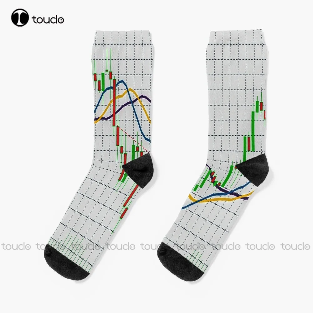 

Indicator Alligator Forex Market Socks White Men'S Socks Christmas New Year Gift Custom Gift Unisex Adult Teen Youth Socks Sock
