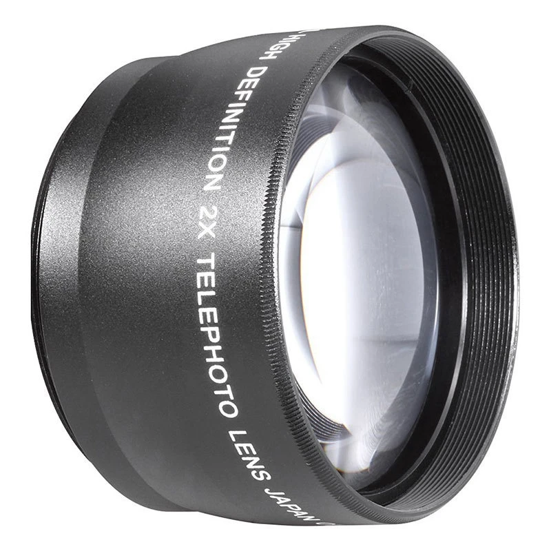 Телеобъектив 55 мм 2X для Canon Nikon Sony Pentax 18-55 | Электроника