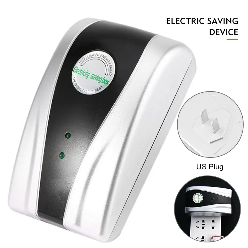 США Plug Энергосбережение Коробка энергосберегающий адаптер 90V~ 250V домашнее улучшение стабилизировать напряжение электрических устройств