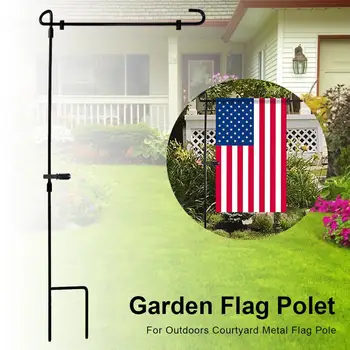 

Flag Double Sided Fabric US Election Garden Flag Stand Metal Flag Pole Holder Banner Flagpole Outdoor Decoration For Yard Garden