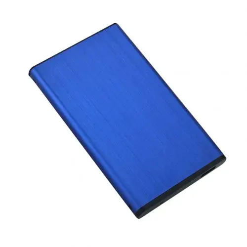 Синий Чехол для жесткого диска 5 Гбит/с, 2,5 дюйма, USB 3,0 на SATA, внешний мобильный жесткий диск, коробка для жесткого диска, корпус для жесткого диска SSD, коробка для жесткого диска - Цвет: Синий