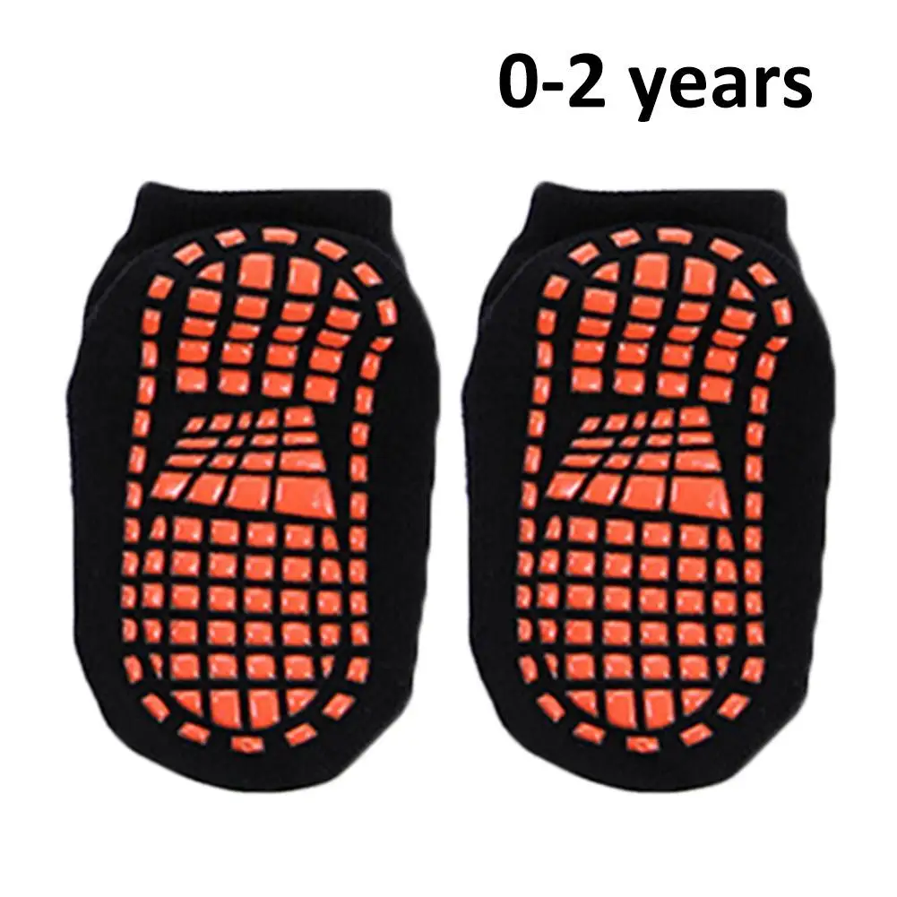 Children Polyester Cotton Anti Skid Socks Trampoline Socks Adult Comfortable Wear Non Slip Sports Socks - Цвет: A