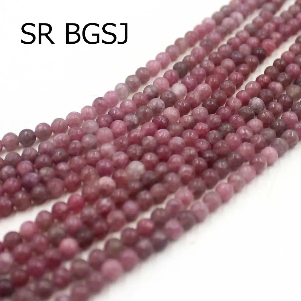 Free Shipping Select By Size 4 6 8 10mm Round Jewelry Making Spacer Beads Natural Pink Lepidolite Gems Stone Strand 15&quot | Украшения и