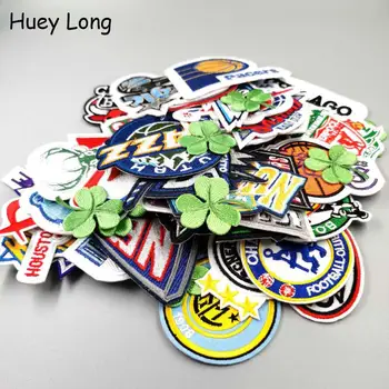 

Classic fashion versatile Basketball and football team Sign Board Garment embroidery patch Standard match for fans DIY cloth
