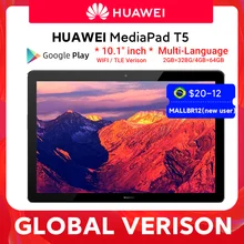 Tablet PC Microsd-Card Dual-Speaker Huawei Mediapad Global-Version Android-8.0 Octa-Core