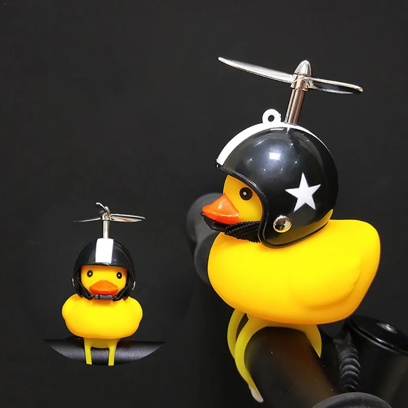 

Duck Bell with Three-leaf Propeller Horn Warning Bicycle Motorcycle Accessories F-Best