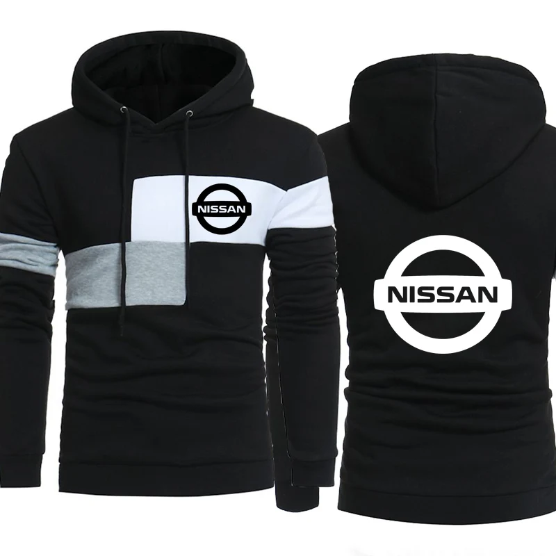 

Men Hoodies Nissan Car Logo Print Sweatshirt Spring Autumn Men Casual Hoodie hip hop harajuku Fashion Hoody Fleece tracksui