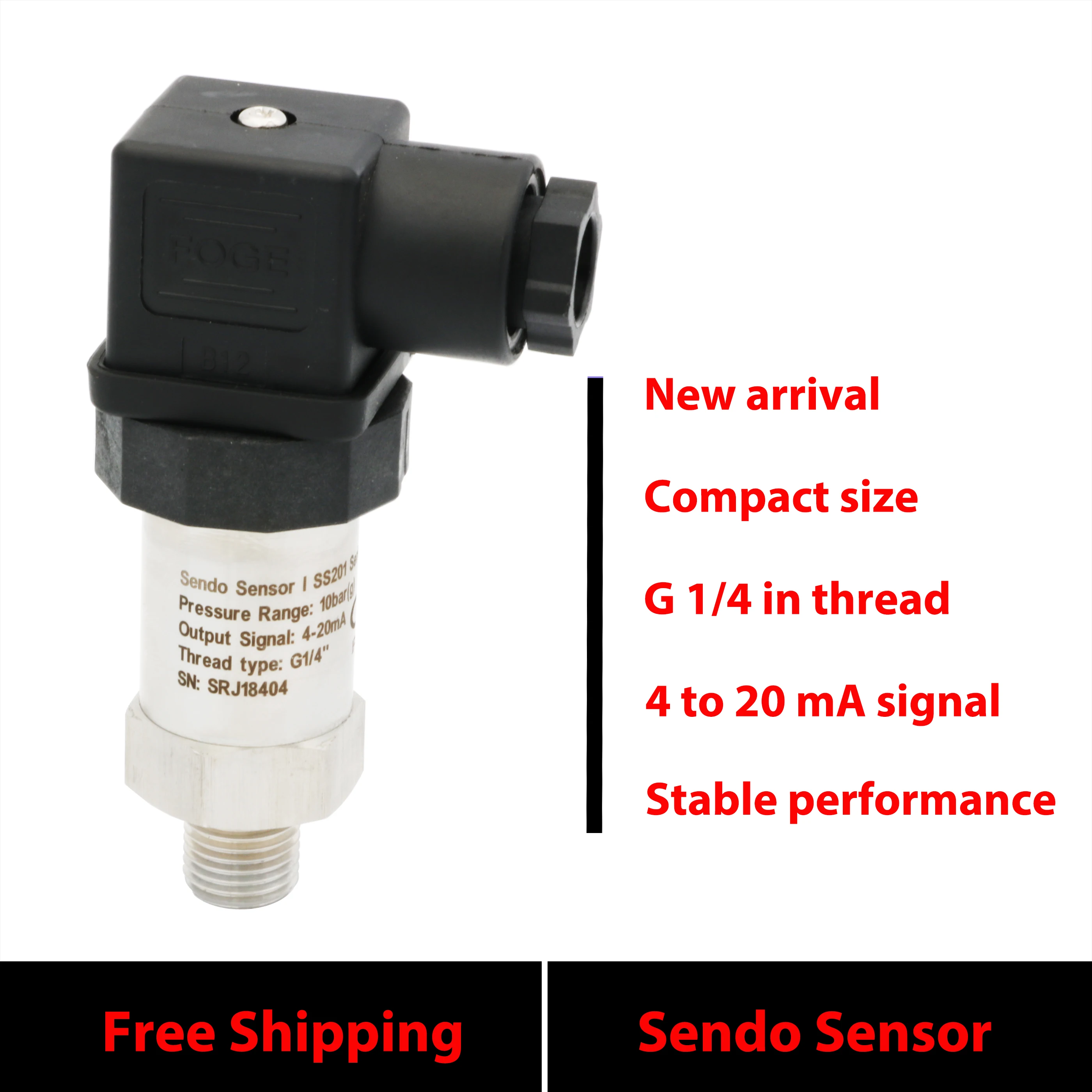 10bar Pressure Transmitter 420ma Output