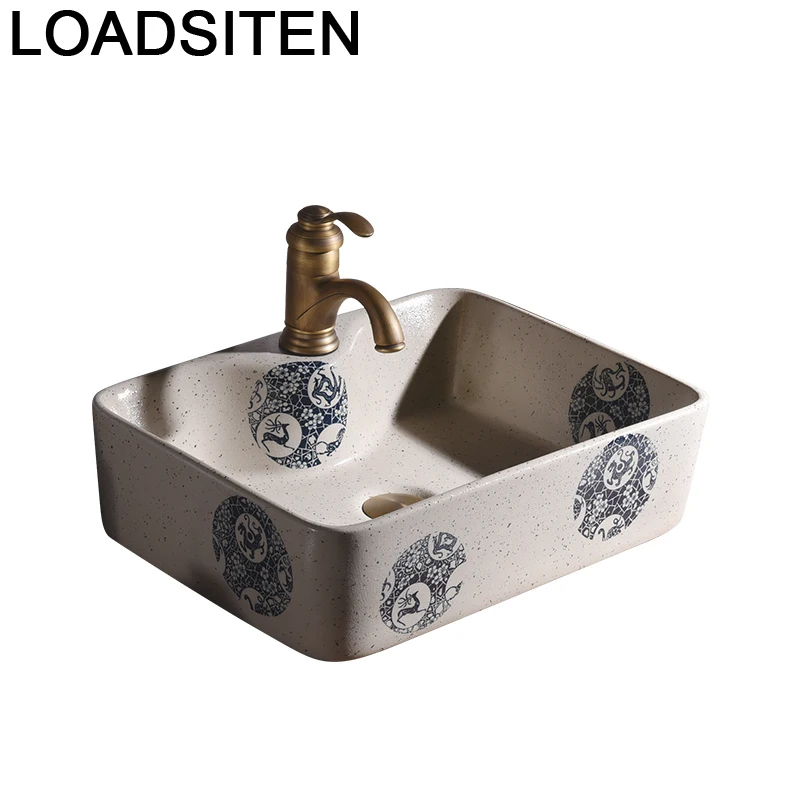 

Lavabo De Fregadero Bowl Cuba Para Waschtisch Umywalka Nablatowa Lavatorio Bassin Bathroom Sink Pia Banheiro Wash Basin