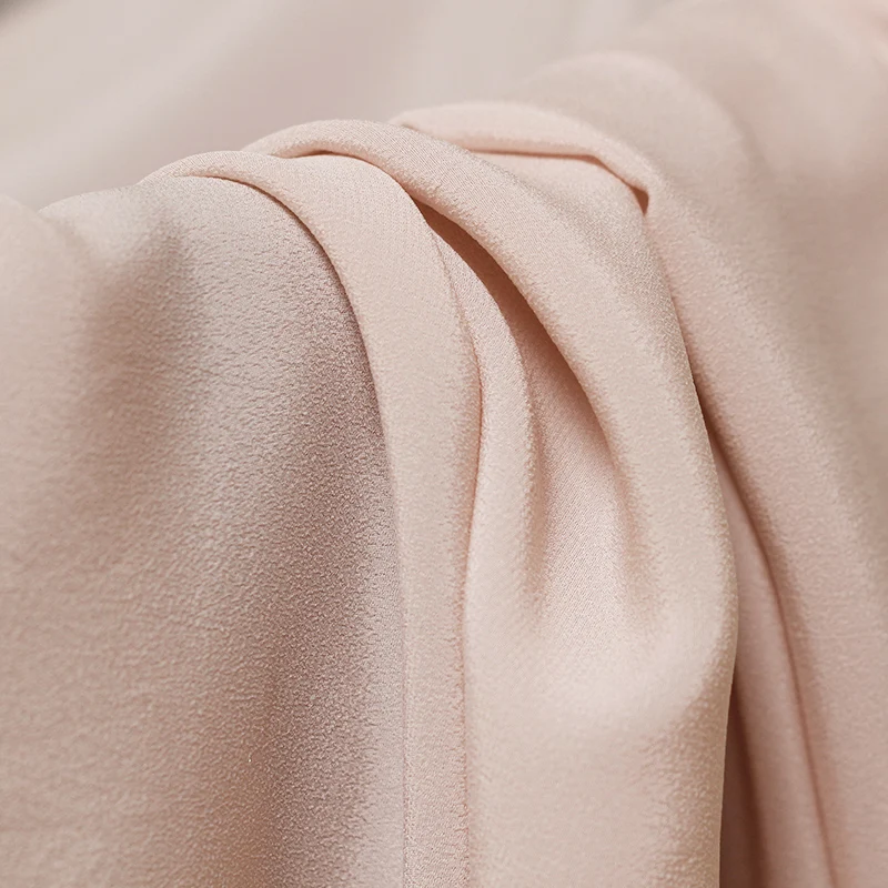 Ткань японский светильник розовый крепдешин купро ткани купро материалы для одежды платье рубашка швейная ткань