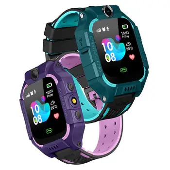 

Silicone Color Resolution Smart Watch Electronic Fence Two-way Conversation for Children Student Kids