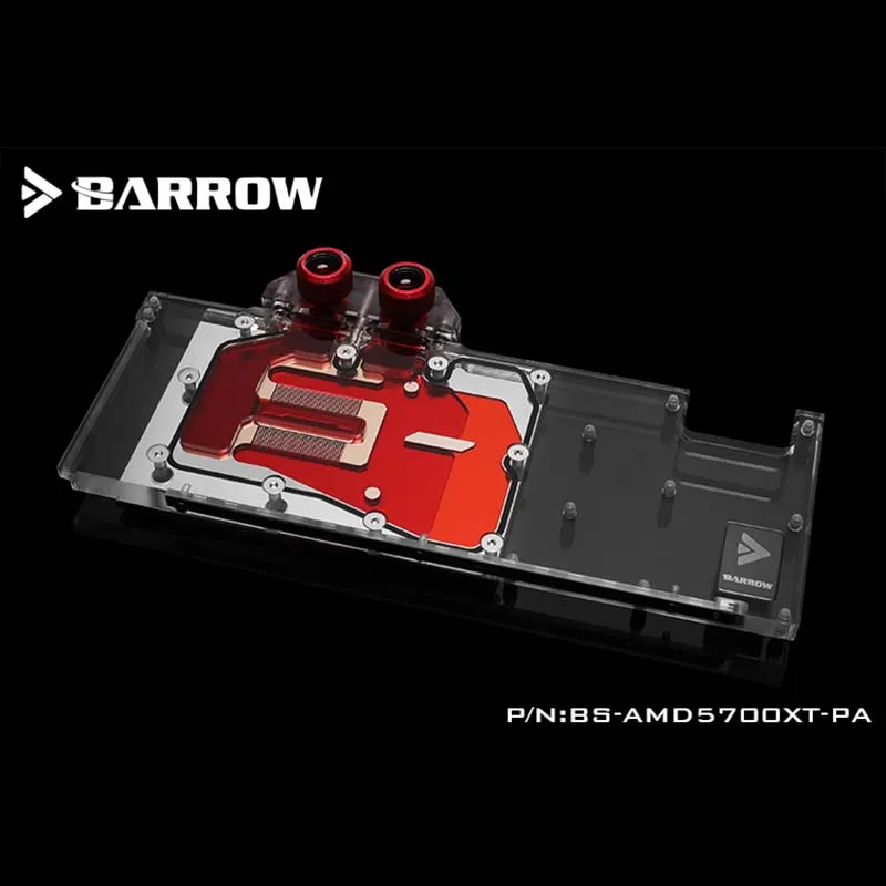 Reviews  Barrow GPU Water Block for AMD 5700XT Founder Edition Full Cover Graphics Card 5V water cooler