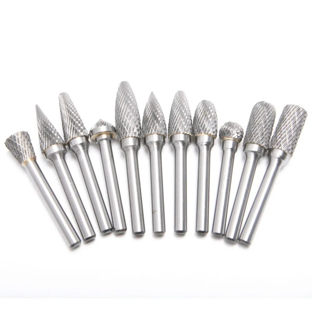 Роторный напильник Dremel из карбида вольфрама 1/4 &quot 6 мм хвостовик 12 длина лезвия 8-32
