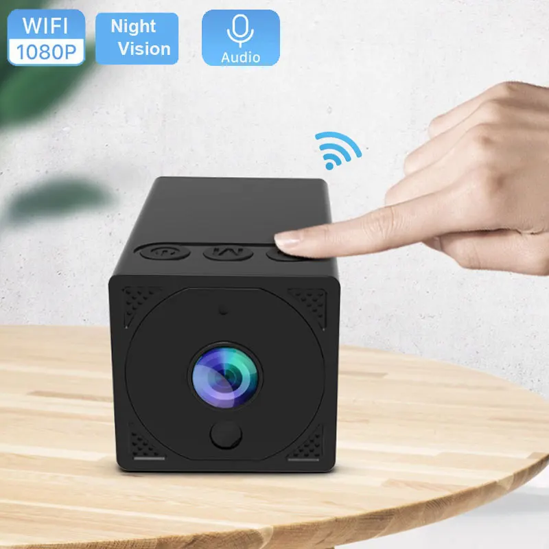 Wifi мини камера HD 1080P беспроводная домашняя Безопасность Dvr ночное видение