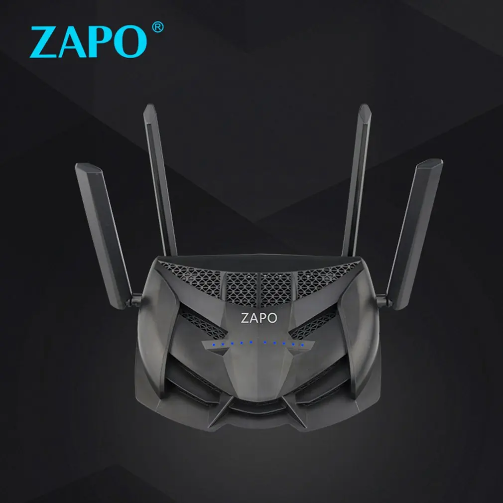 ZAPO 1200M Dual Bands Wireless Game Router Wireless Wifi Repeater Wireless AC Roteador Repetidor Rotate Aerial Repeater Dropship