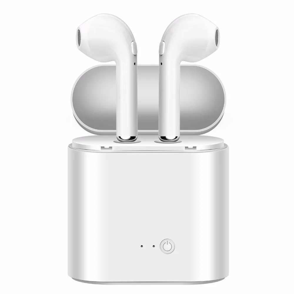 

i7s Bluetooth Earphones Tws Wireless Headphones Earbuds Handsfree in ear Sports Headset with Charging Box For Smart phone