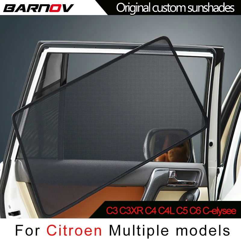 BARNOV Специальный занавес для автомобиля солнцезащитный сетчатый тент Citroen C3 C3XR C4