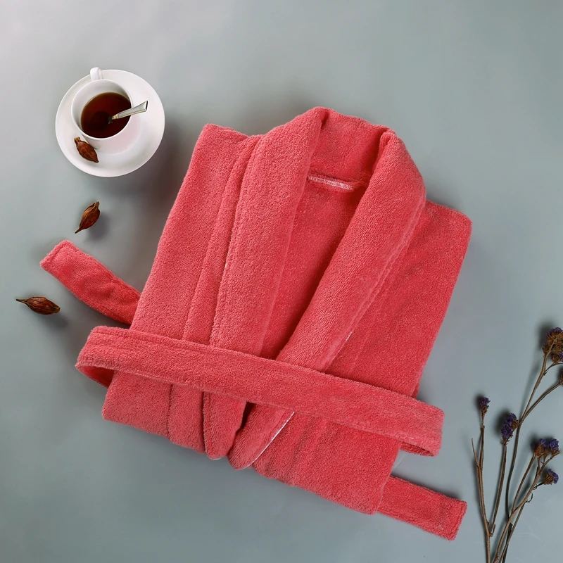 Bathrobe Men Luxury 100% Cotton Thick Warm Men's Robe Bridesmaid Robe Cotton Towel Fleece Long Male Dressing Gown Nightgown