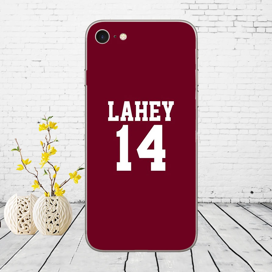 240DD Teen Wolf Stilinski 24 McCALL 11 LAHEY 14 DUNBAR 9 Coque Cover Чехол для iPhone 5 5S SE 6 6s 8 plus 7 7plus X XS SR MAX - Цвет: 5