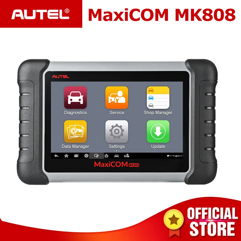 Autel MaxiCOM MK808 OBD2 сканер с сбросом масла EPB BMS SAS DPF TPMS программирование ключей (MD802 +