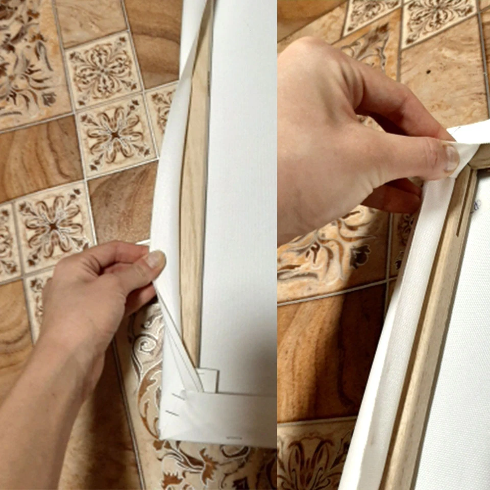 AZQSD 40X50 см DIY деревянная рамка для масляной живописи по номерам живопись аксессуары каллиграфия в рамке мозаика в сборе