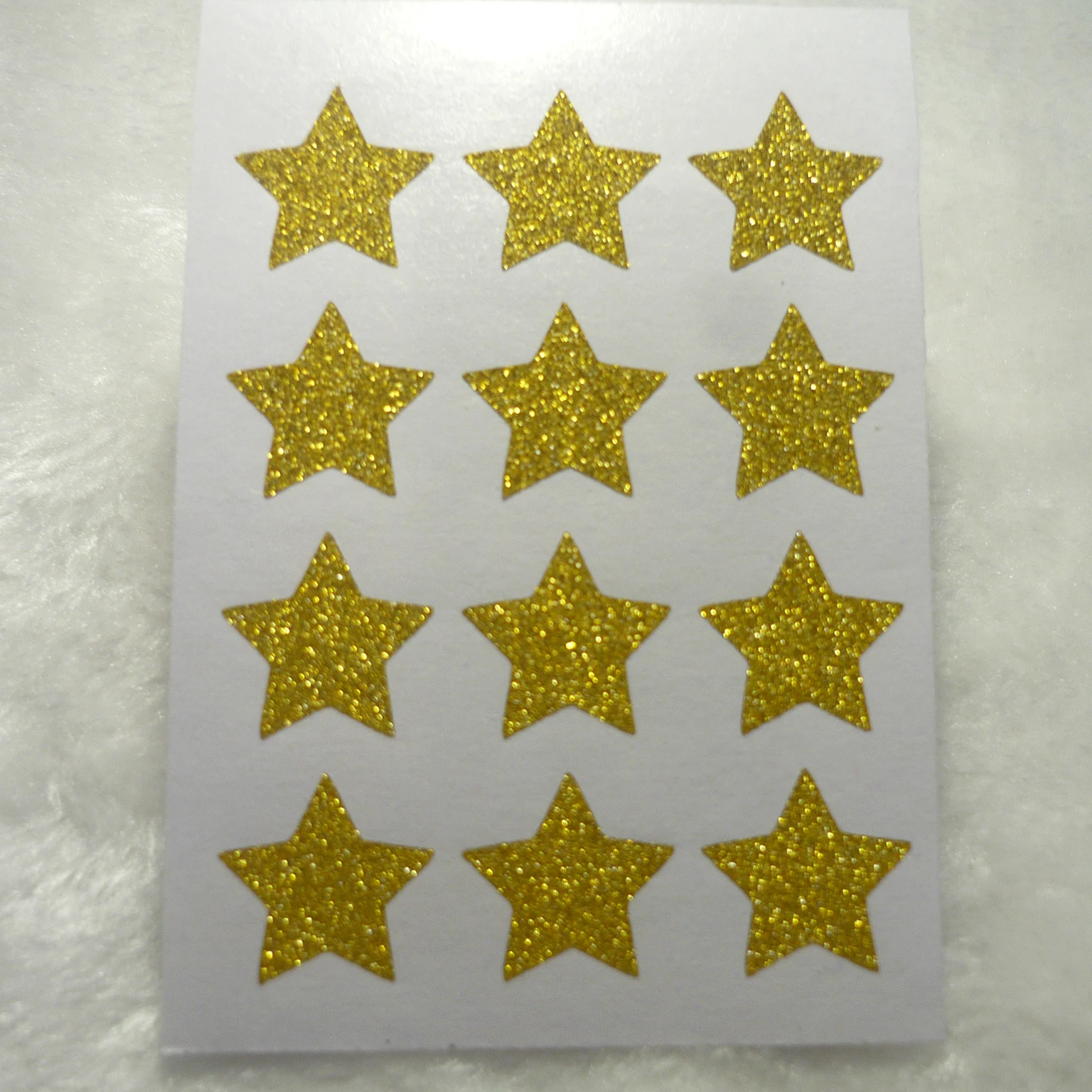 19mm/0.75inch Mini gold glitter star sticker - AliExpress