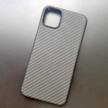 

For iPhone 11 Pro Max Case 0.7mm Ultra Thin Luxury Carbon Fiber Full Coverage Cover For iPhone 11Pro 11ProMax Aramid Fiber Coque