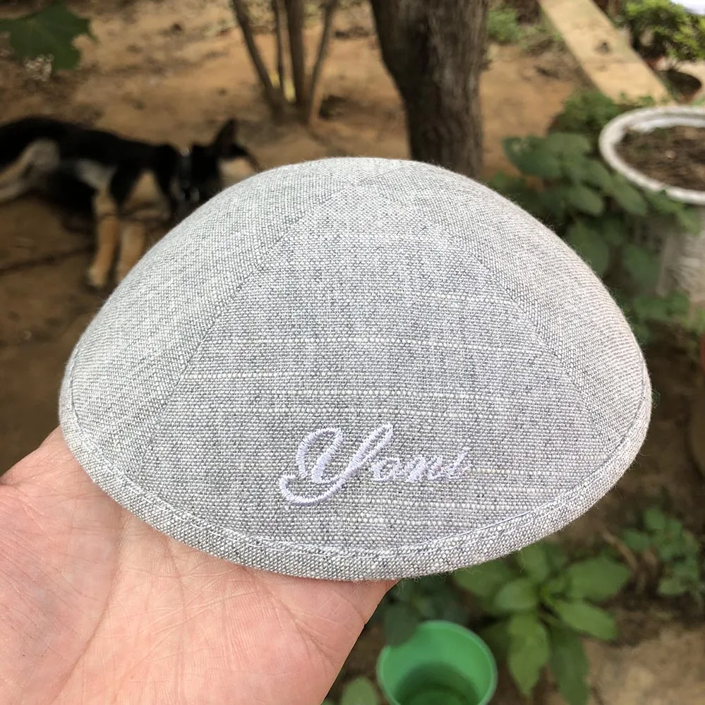 KIPOT серый KIPPOT KIPPAH YARMULKE SKULLCAP | Тематическая одежда и униформа