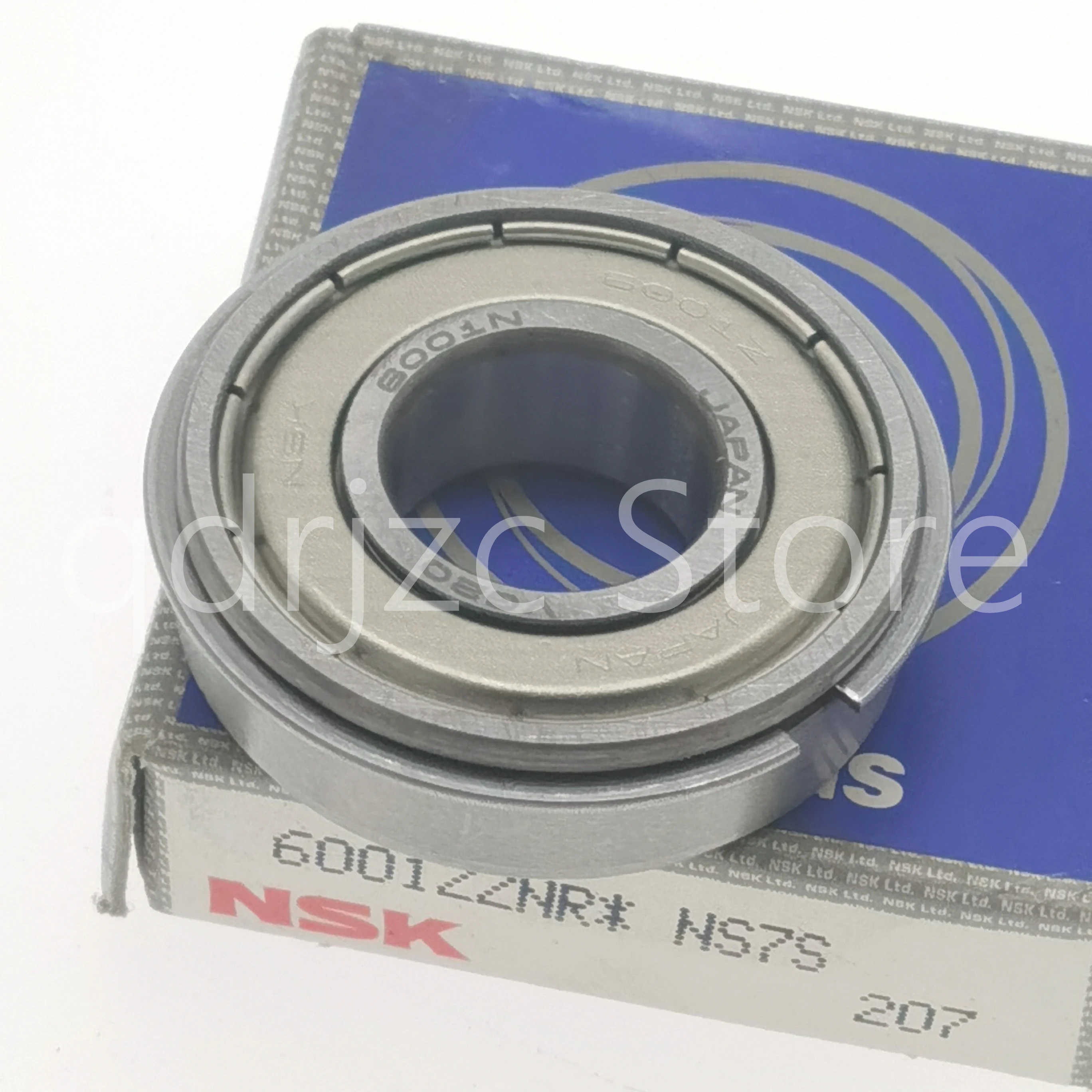 NSK Глубокий шаровой подшипник паза 6001ZZNR = 6001 2ZNR 6001ZZENR внешнее кольцо с зажимом