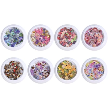 

Nail Art Manicure Mixed Wood Pulp Piece Animal Plant Color Flower Bee Nail Decoration Fruit Sticker TXTB1