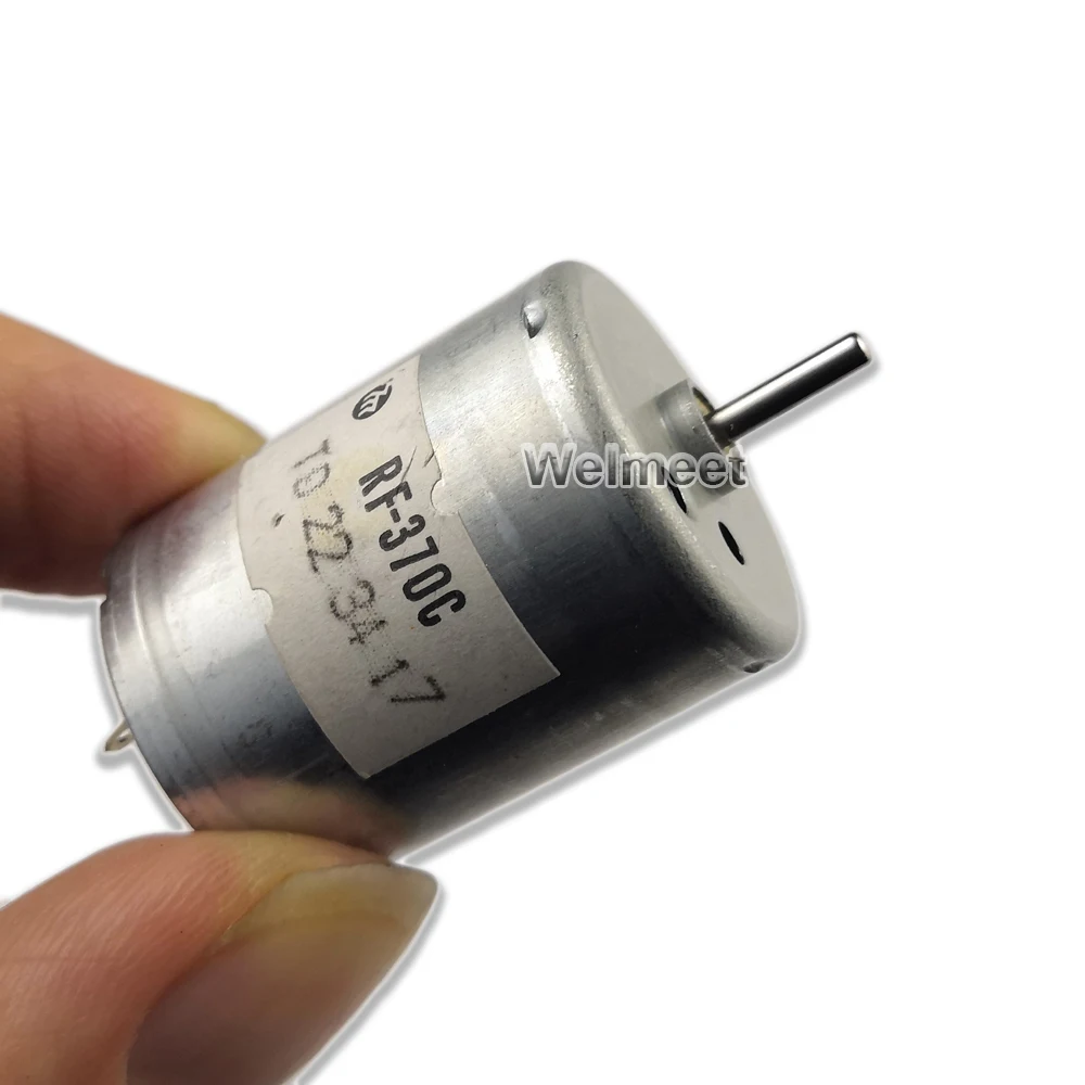 1 шт. RF 370C DC7.2V 12000 об/мин микро металлическая щетка DC мотор для DIY игрушечного